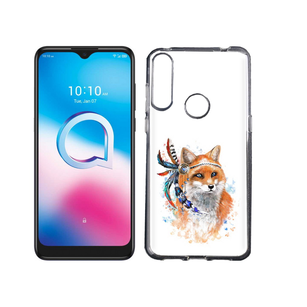 

Чехол MyPads Tocco для Alcatel 3L (2020) 5029Y инду лиса (PT159035.666.377), Tocco