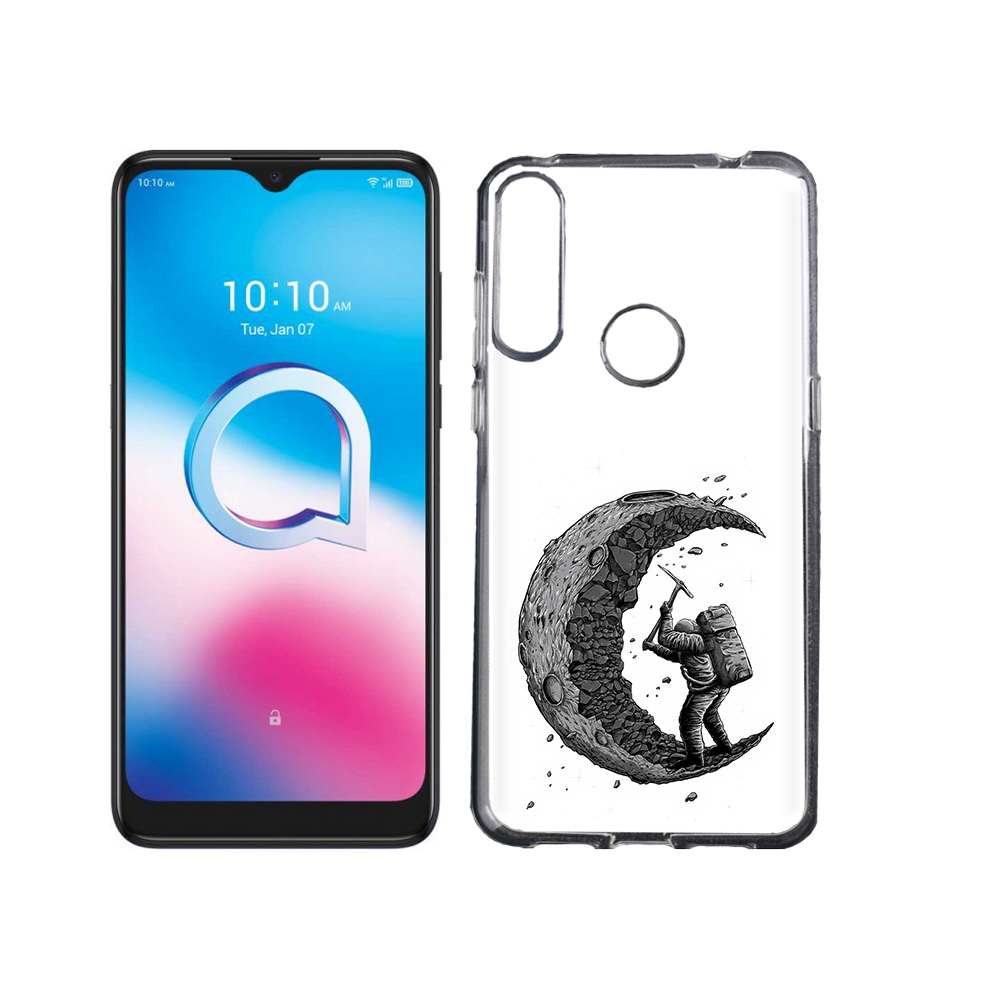 

Чехол MyPads Tocco для Alcatel 3L (2020) 5029Y камненная луна (PT159035.666.384), Tocco