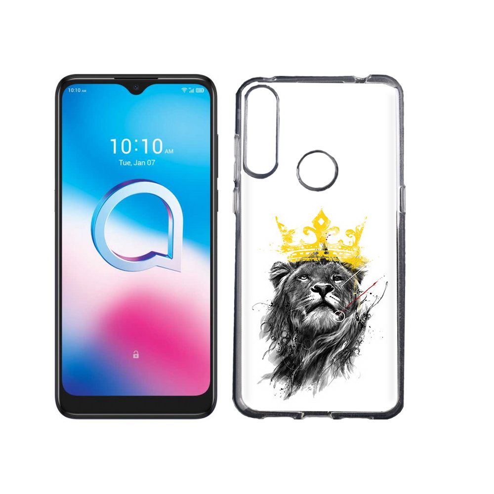 

Чехол MyPads Tocco для Alcatel 3L (2020) 5029Y король-лев (PT159035.666.391), Tocco