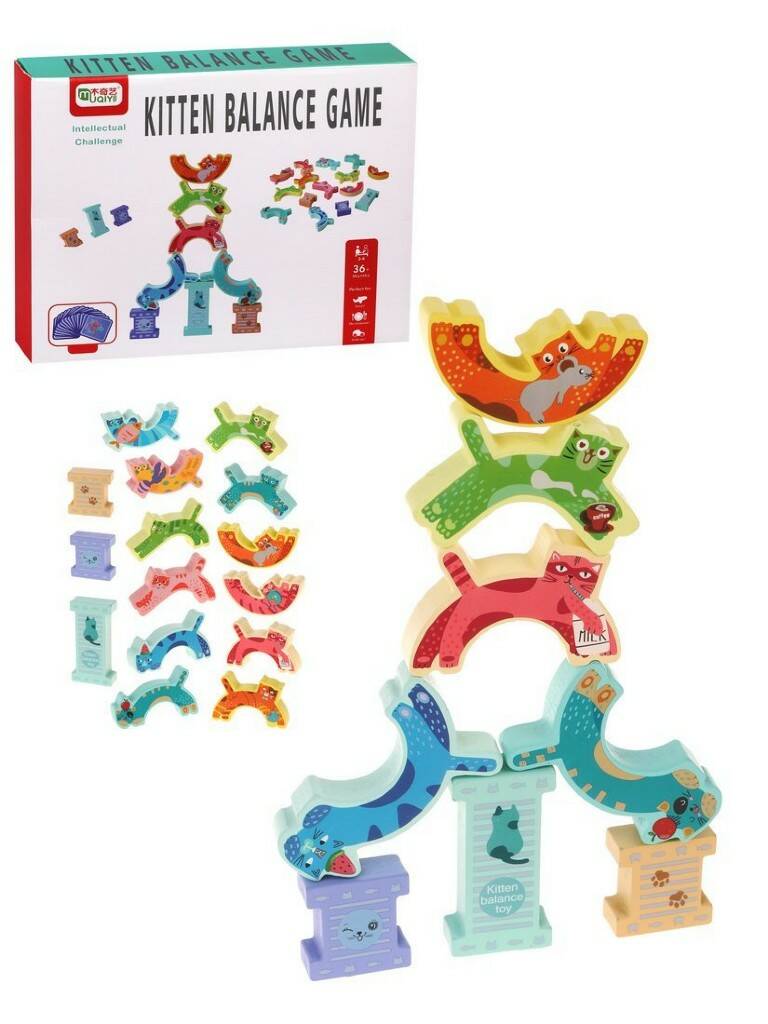 

Игра-баланс Наша игрушка Котики, 15 пред., 200943332