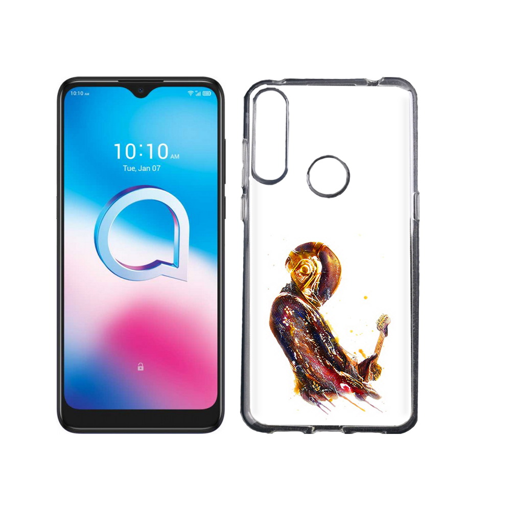 

Чехол MyPads Tocco для Alcatel 3L (2020) 5029Y космо-музыкант (PT159035.666.393), Tocco