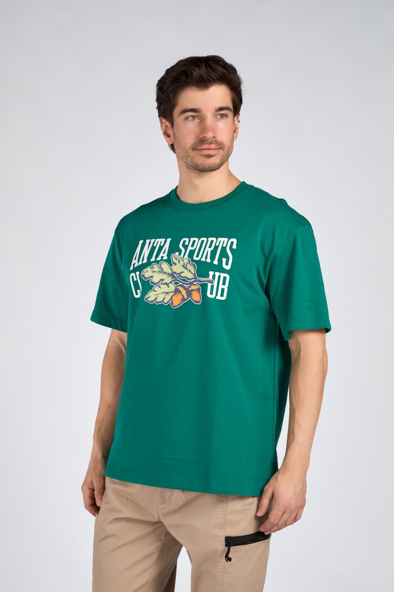 

Футболка мужская Anta 852428135 Vintage sports зеленая L, Зеленый, 852428135 Vintage sports