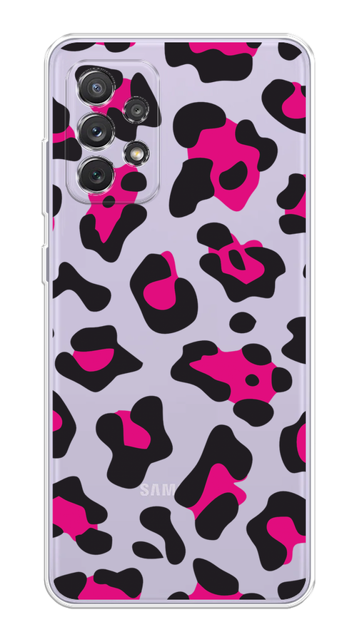 

Чехол на Samsung Galaxy A73 "Pink cow spots", Черный;розовый, 2104650-1