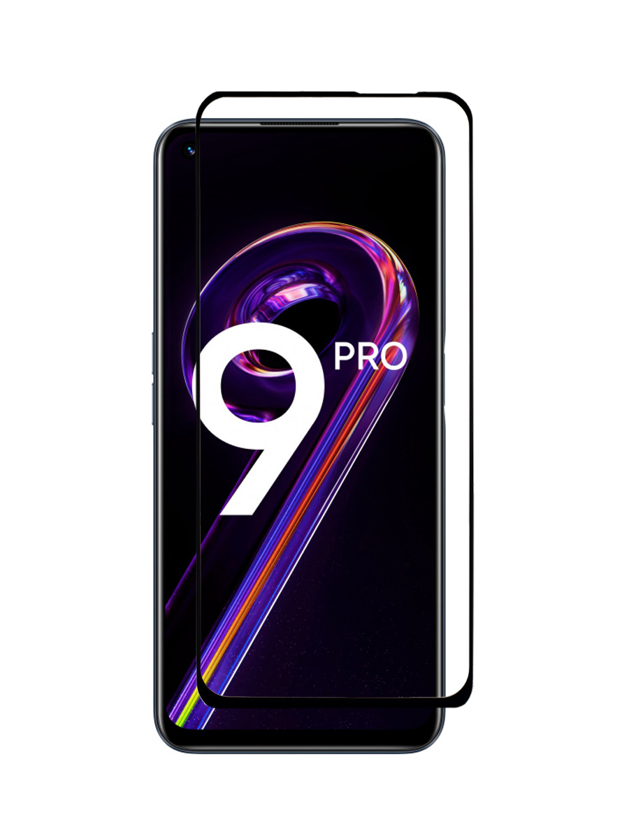 

Защитное стекло для Realme 9 Pro черный, с рамкой,, MOTG-5D-RLM-9-PRO