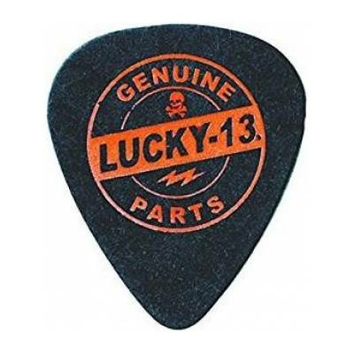 Медиатор DUNLOP L07R100 GEN PARTS-36/BG черный,  оранжевый