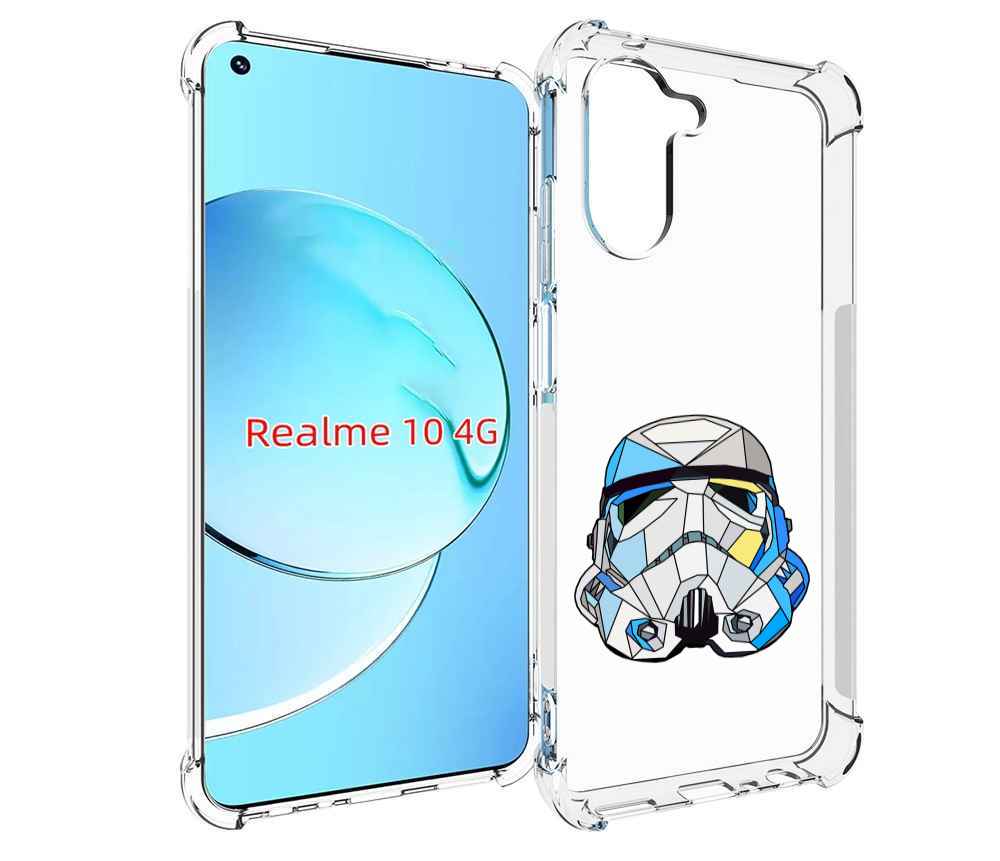 

Чехол Mypads Star Wars Дарт Вейдер Для Realme 10, Прозрачный, Tocco