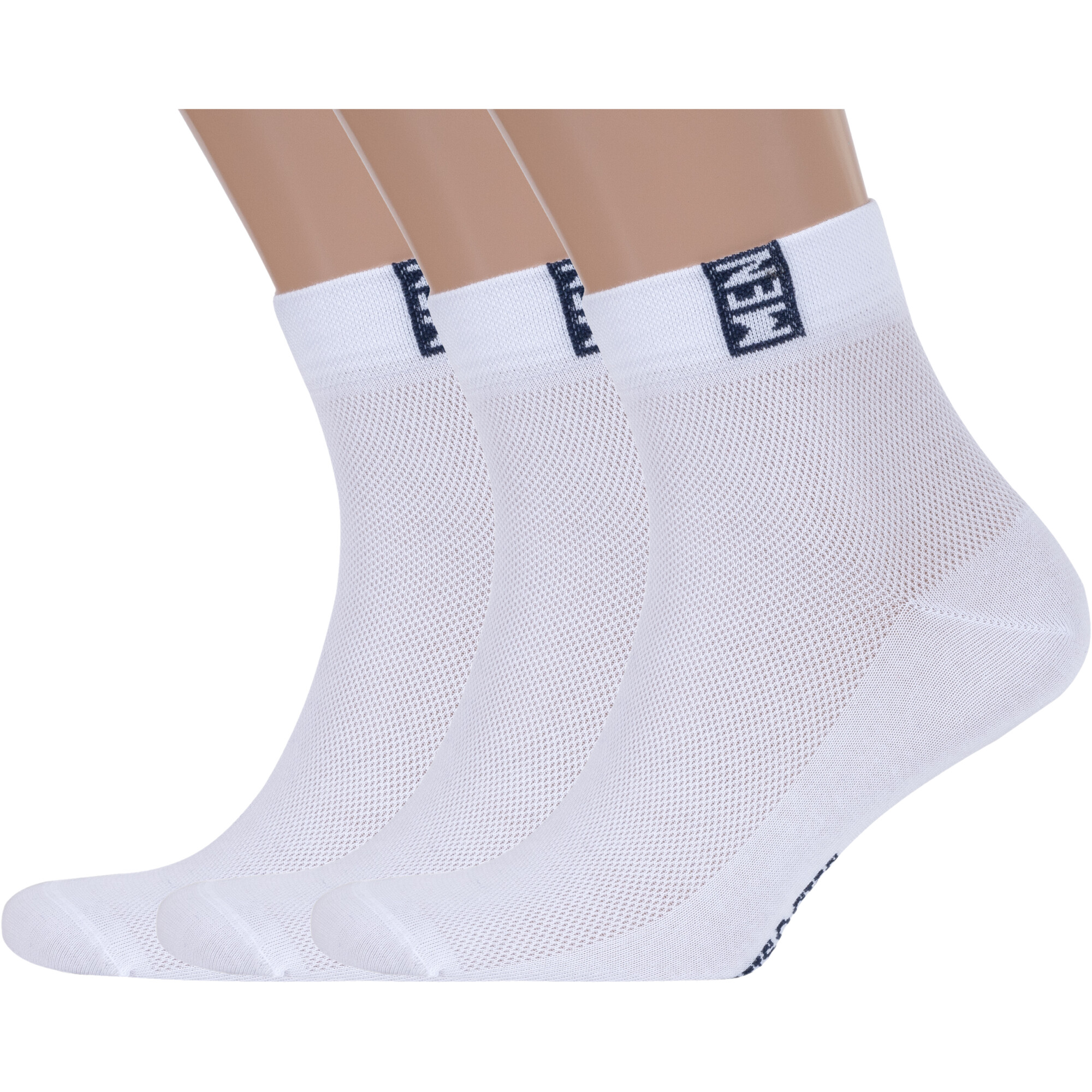 

Комплект носков мужских Rusocks 3-М-2211 белых 29, 3 пары, Белый, 3-М-2211