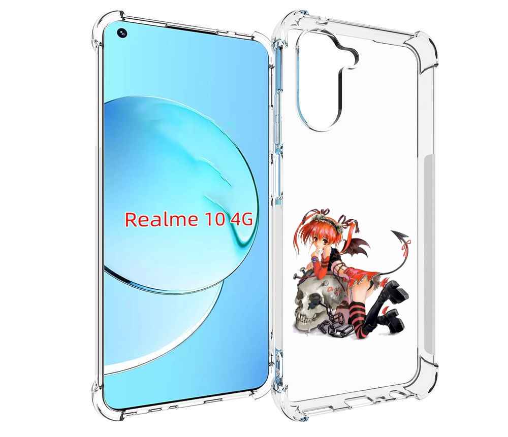 

Чехол MyPads аниме для Realme 10, Прозрачный, Tocco