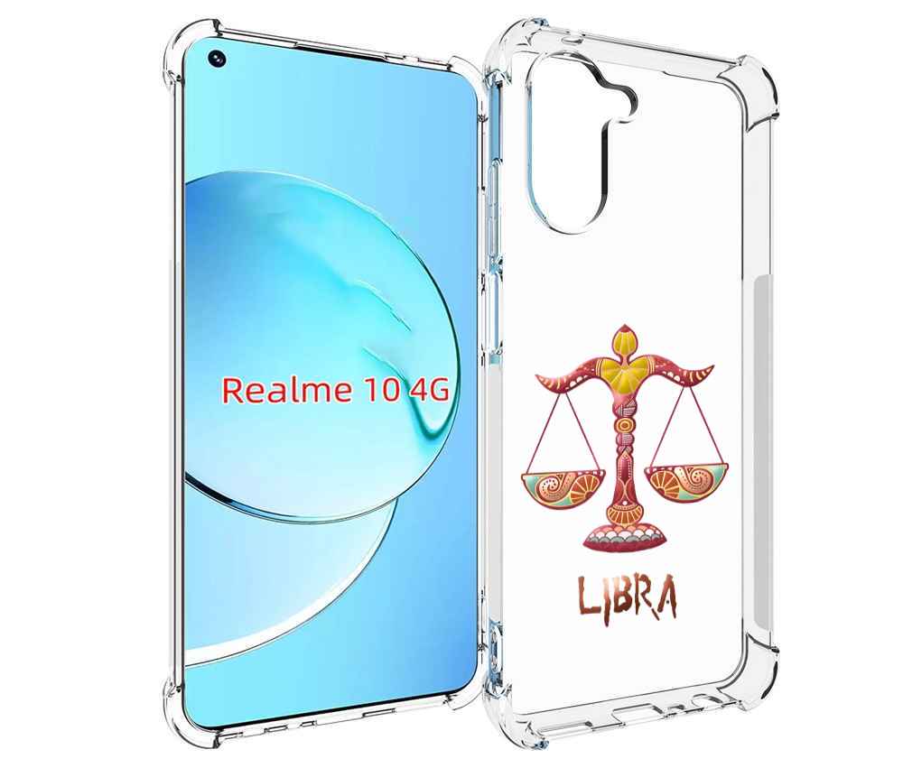

Чехол MyPads знак-зодиака-весы-8 для Realme 10, Прозрачный, Tocco