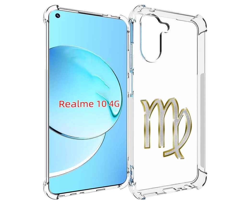 

Чехол MyPads знак-зодиака-дева-6 для Realme 10, Прозрачный, Tocco