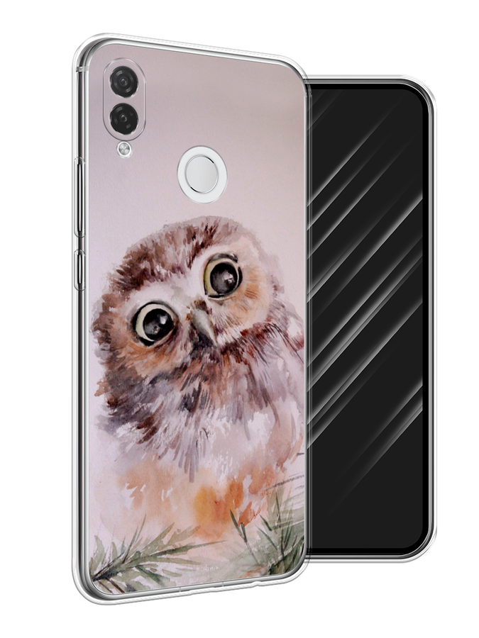 

Чехол Awog на Huawei P Smart Plus "Сова для розовом", Розовый;коричневый, 68250-1