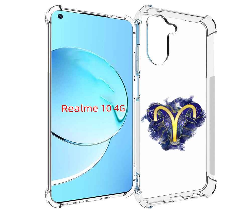 

Чехол MyPads знак-зодиака-овен-8 для Realme 10, Прозрачный, Tocco