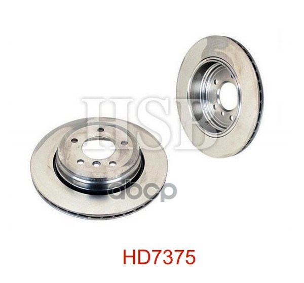 

HSB Диск тормозной задний BMW E60/E61 2.0-3.0/2.5D/3.0D M54/M57/N57 03 1шт