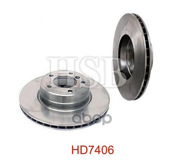 

HSB Диск тормозной передний BMW E60/E61 2.0/2.5/2.5D M54/M57 03 1шт