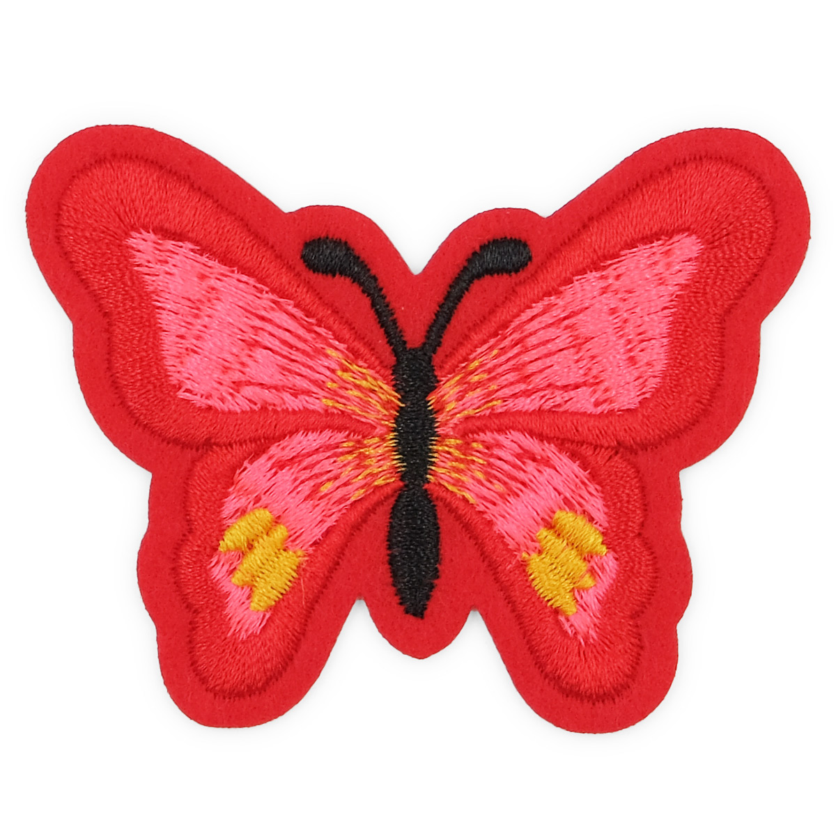 Термоаппликация Бабочка, 5,4*7см, Hobby&Pro (красный)