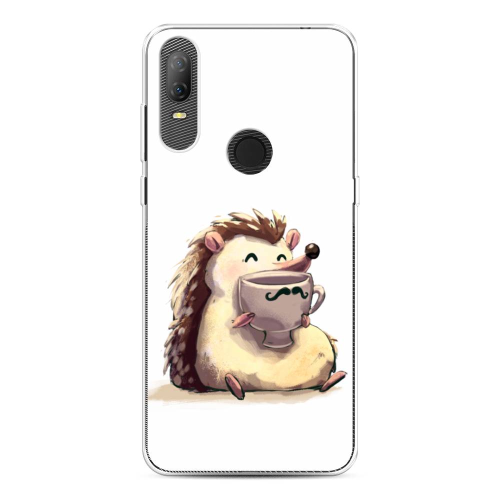 

Чехол Awog на Alcatel 1V (2020) 5007U / Алкатель 1V (2020) 5007U "Еж кофеман", 170950-10