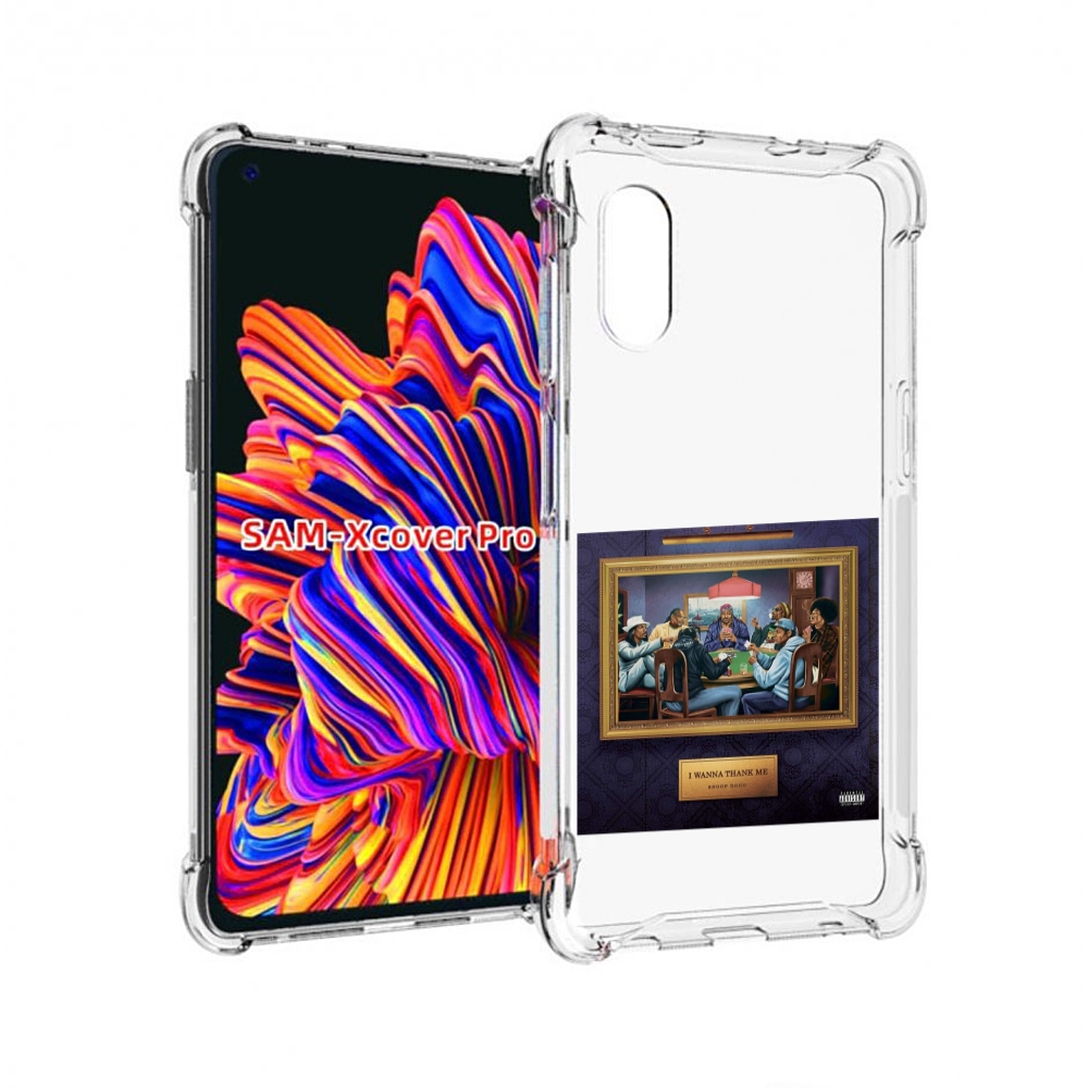 

Чехол MyPads Snoop Dogg WANNA THANK ME для Samsung Galaxy Xcover Pro 1, Прозрачный, Tocco