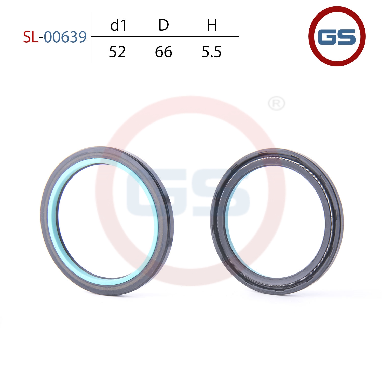 

Сальник рулевой рейки 52*66*5.5 (7V2) GS SL-00639