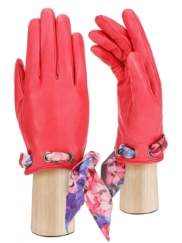 

Перчатки женские ELEGANZZA 01-00039852 коралловые, р, Красный, 01-00039852