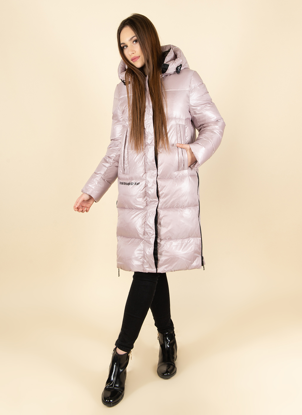 

Куртка женская Britt 51134 розовая 40 RU, Розовый, 51134
