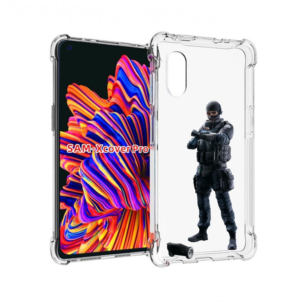 

Чехол MyPads Tom-Clancy's-Rainbow-Six-1 для Samsung Galaxy Xcover Pro 1, Прозрачный, Tocco