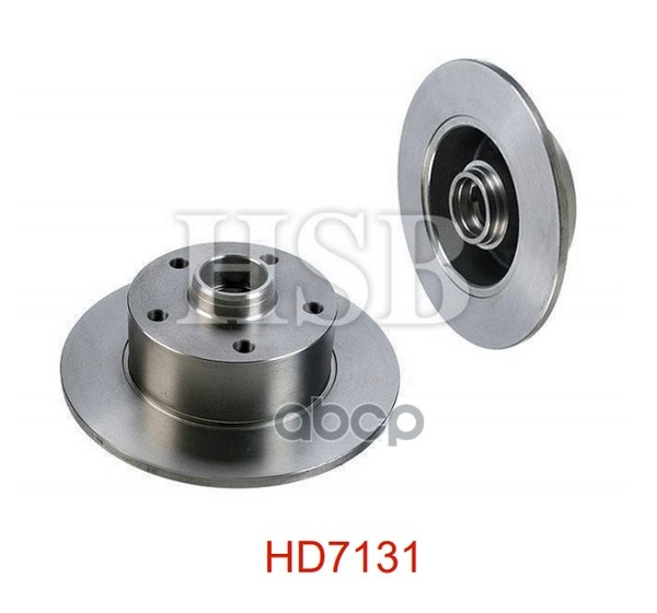 

HSB HD7131 Диск тормозной задний AUDI: A4 95-00, A4 Avant 95-01 1шт