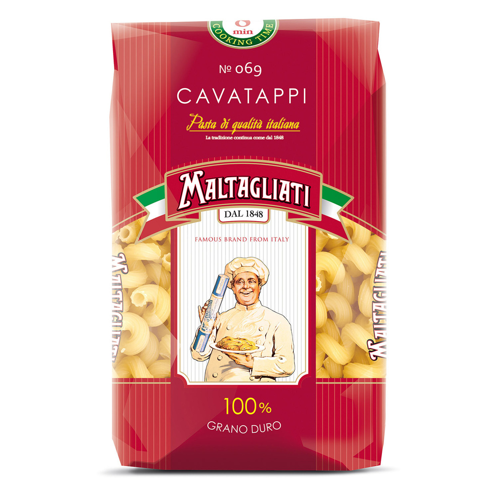 Макароны Рожок витой 069 Maltagliati 450г 20 уп