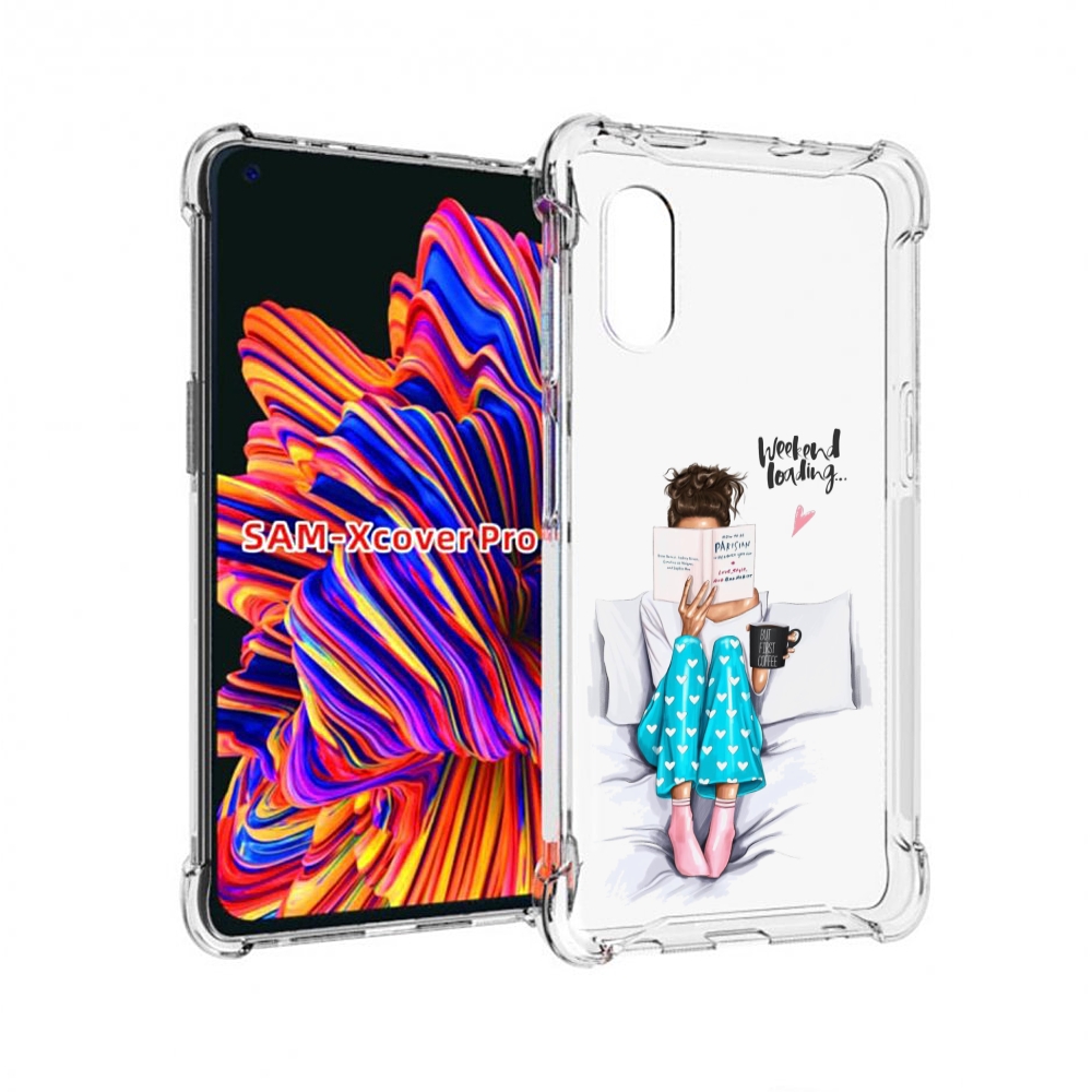 

Чехол MyPads Weekend-loading для Samsung Galaxy Xcover Pro 1, Прозрачный, Tocco