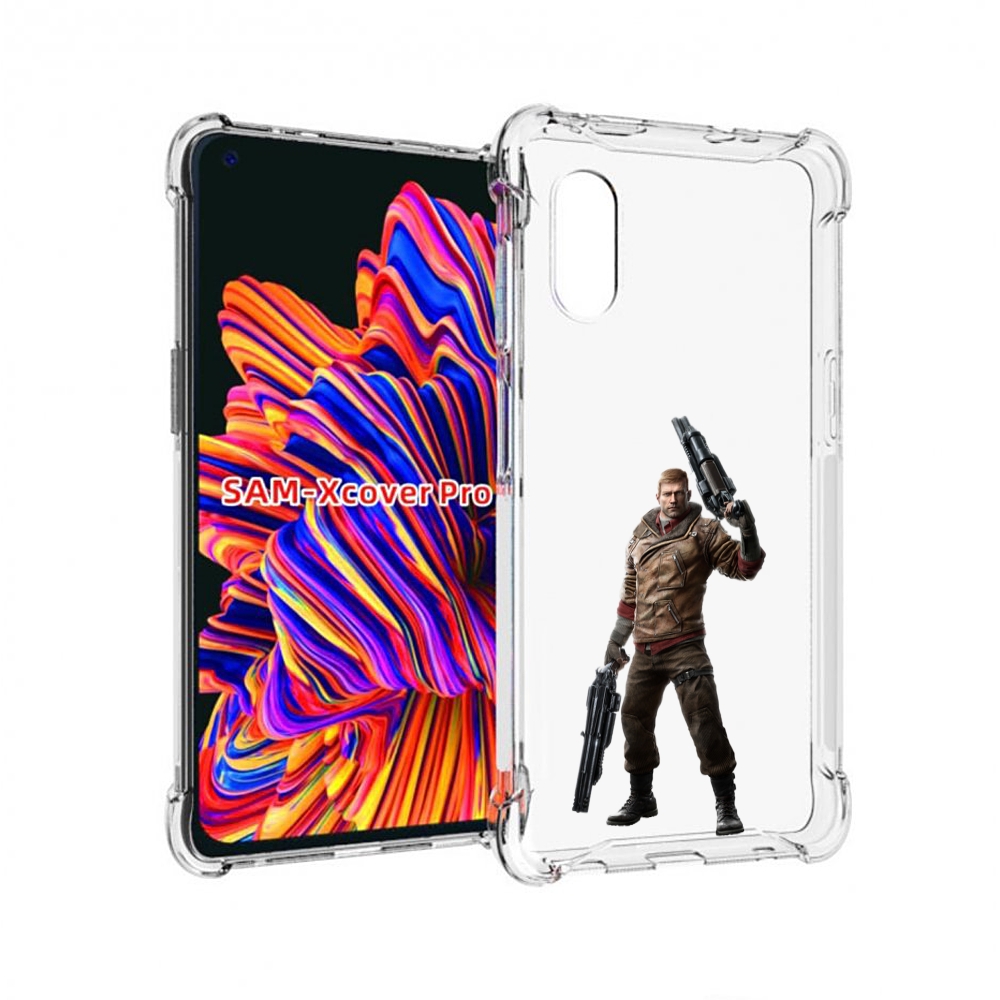 

Чехол MyPads Wolfenstein для Samsung Galaxy Xcover Pro 1, Прозрачный, Tocco