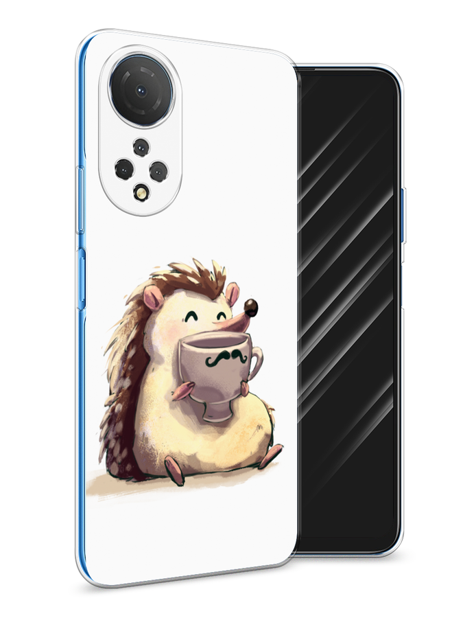 

Чехол Awog на Honor X7 2022 "Еж кофеман", Разноцветный, 6108850-10