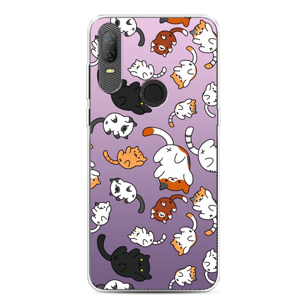 

Чехол Awog на Alcatel 1V (2020) 5007U / Алкатель 1V (2020) 5007U "Котопад", 170950-7