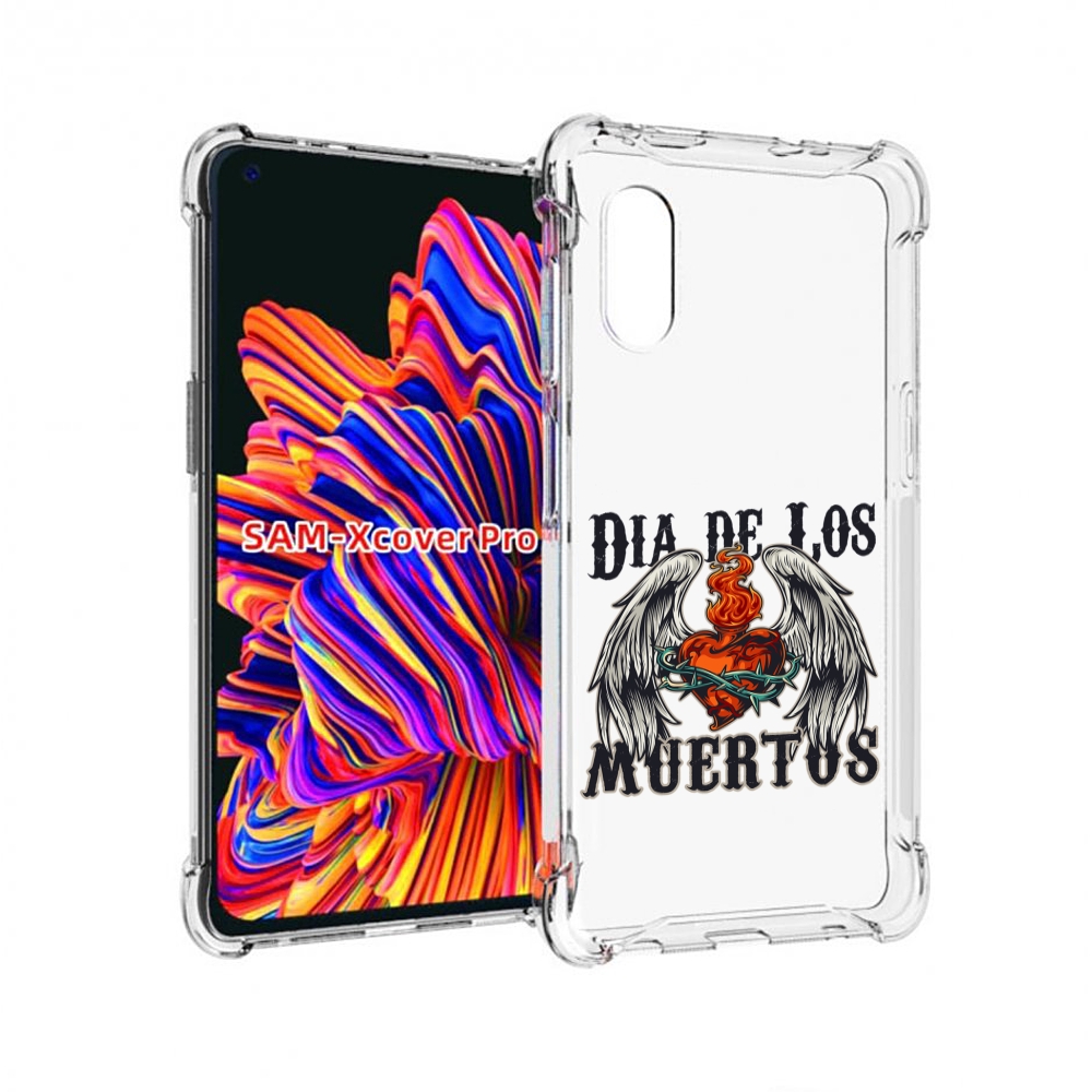 

Чехол MyPads burning-heart для Samsung Galaxy Xcover Pro 1, Прозрачный, Tocco