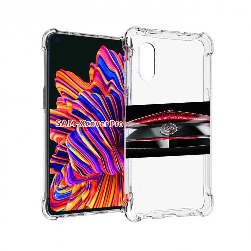 

Чехол MyPads cadillac 3 мужской для Samsung Galaxy Xcover Pro 1, Прозрачный, Tocco