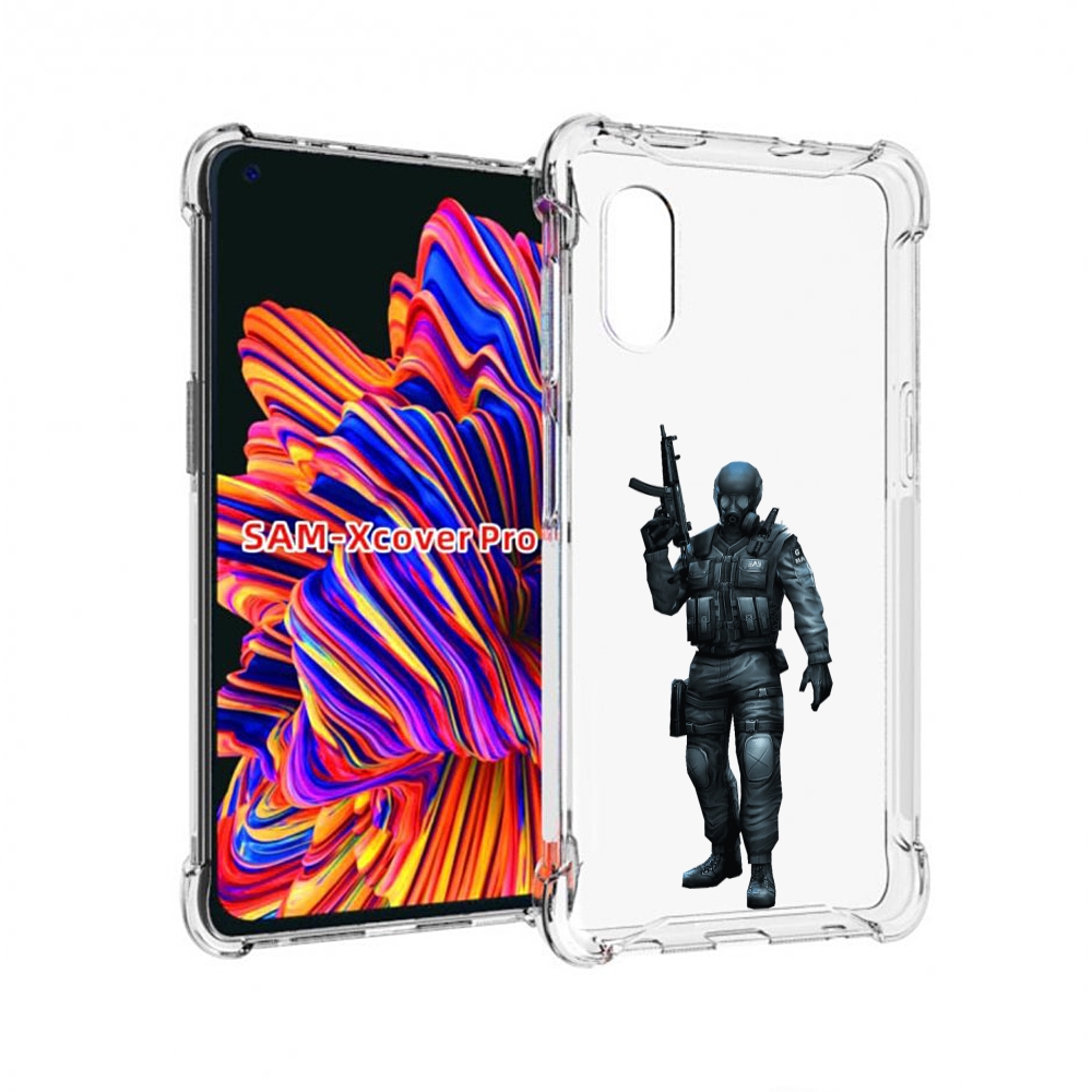 

Чехол MyPads crossfire для Samsung Galaxy Xcover Pro 1, Прозрачный, Tocco