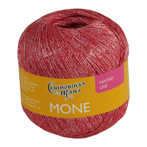 

Пряжа Семеновская Mone (5524), гвоздика-розовый, 5 шт. по 100 г