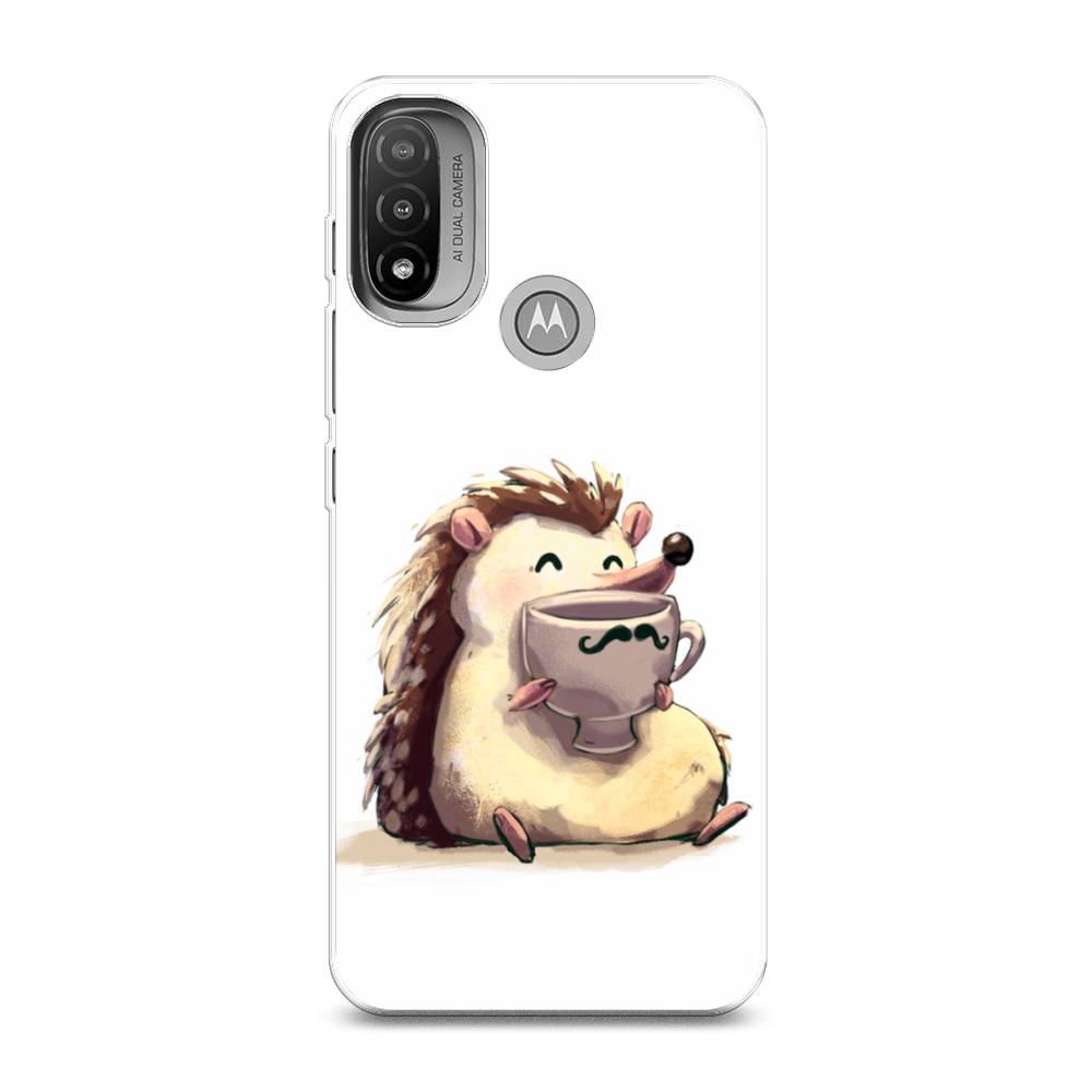 

Чехол Awog на Lenovo K14 Plus/Motorola Moto E20/E30/E40 "Еж кофеман", Разноцветный, 243450-10