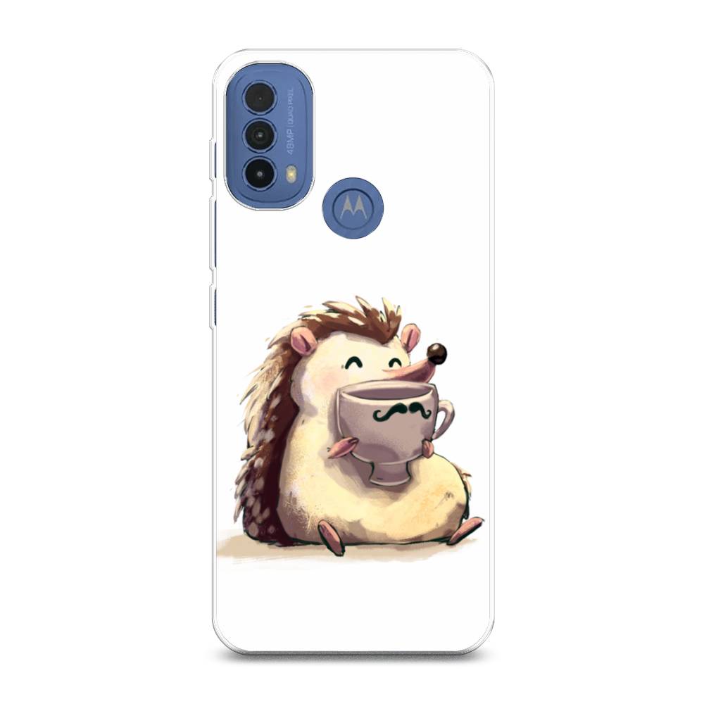 

Чехол Awog на Lenovo K14 Plus/Motorola Moto E20/E30/E40 "Еж кофеман", Разноцветный, 243550-10