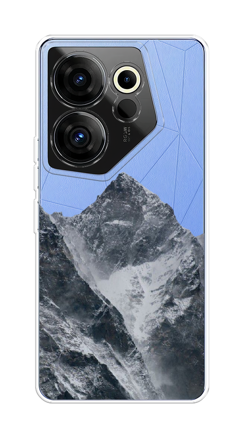 

Чехол на Tecno Camon 20 Premier "Горы арт 4", Серый;бежевый, 304250-2
