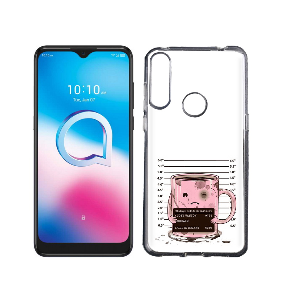 

Чехол MyPads Tocco для Alcatel 3L (2020) 5029Y кружка (PT159035.666.420), Tocco