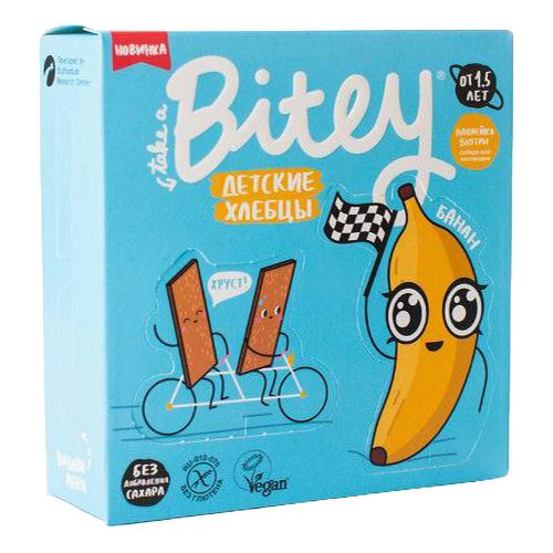 

Хлебцы кукурузно-рисовые Take a Bitey банан с тыквой 40 г