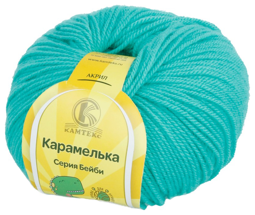 

Пряжа Камтекс Карамелька (079), яркая мята, 5 шт. по 50 г, Зеленый