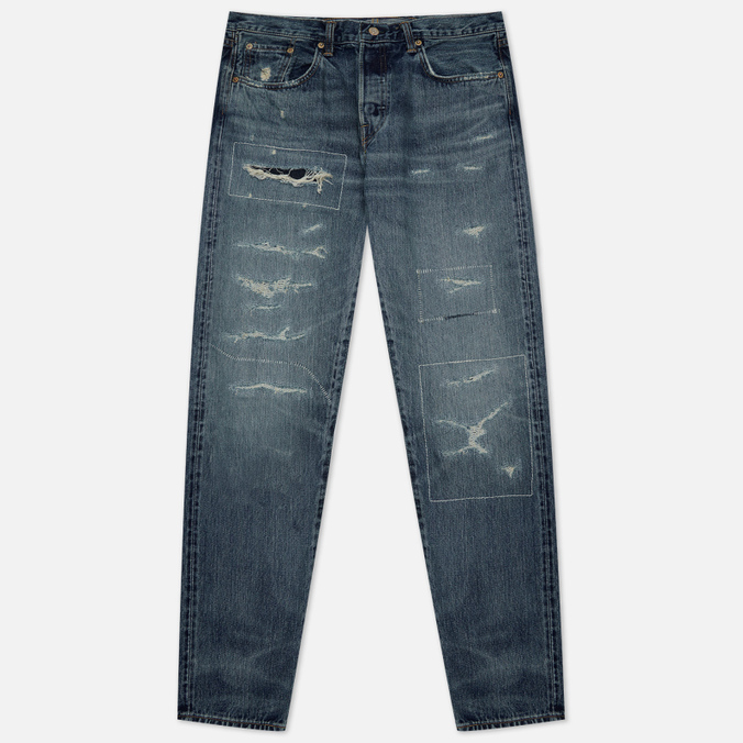 

Мужские джинсы Edwin Regular Tapered Kurabo Recycle Denim Red Selvage 14 Oz синий, 34/32, Regular Tapered Kurabo Recycle Denim Red Selvage 14 Oz