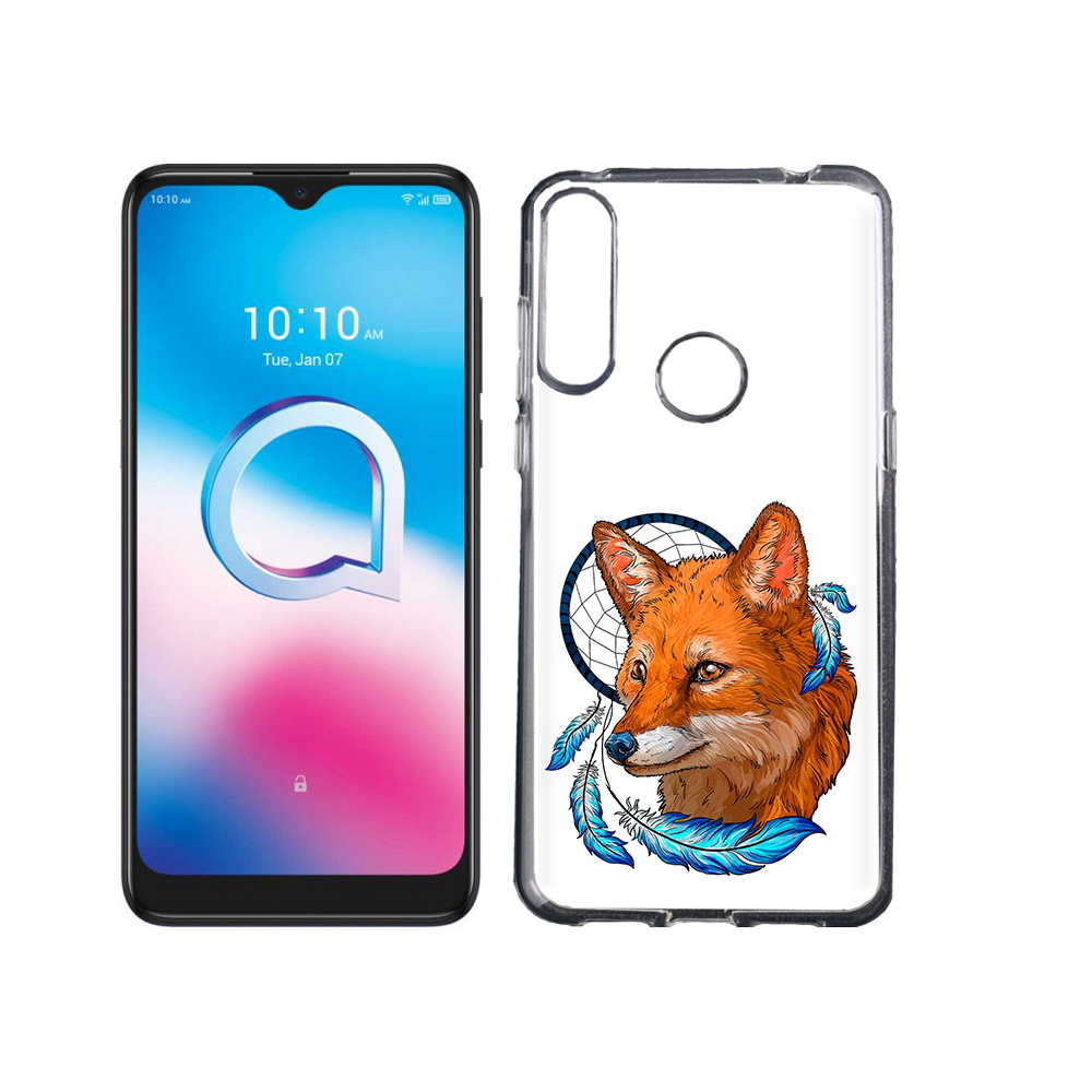 

Чехол MyPads Tocco для Alcatel 3L (2020) 5029Y лиса и ловец снов (PT159035.666.438), Tocco