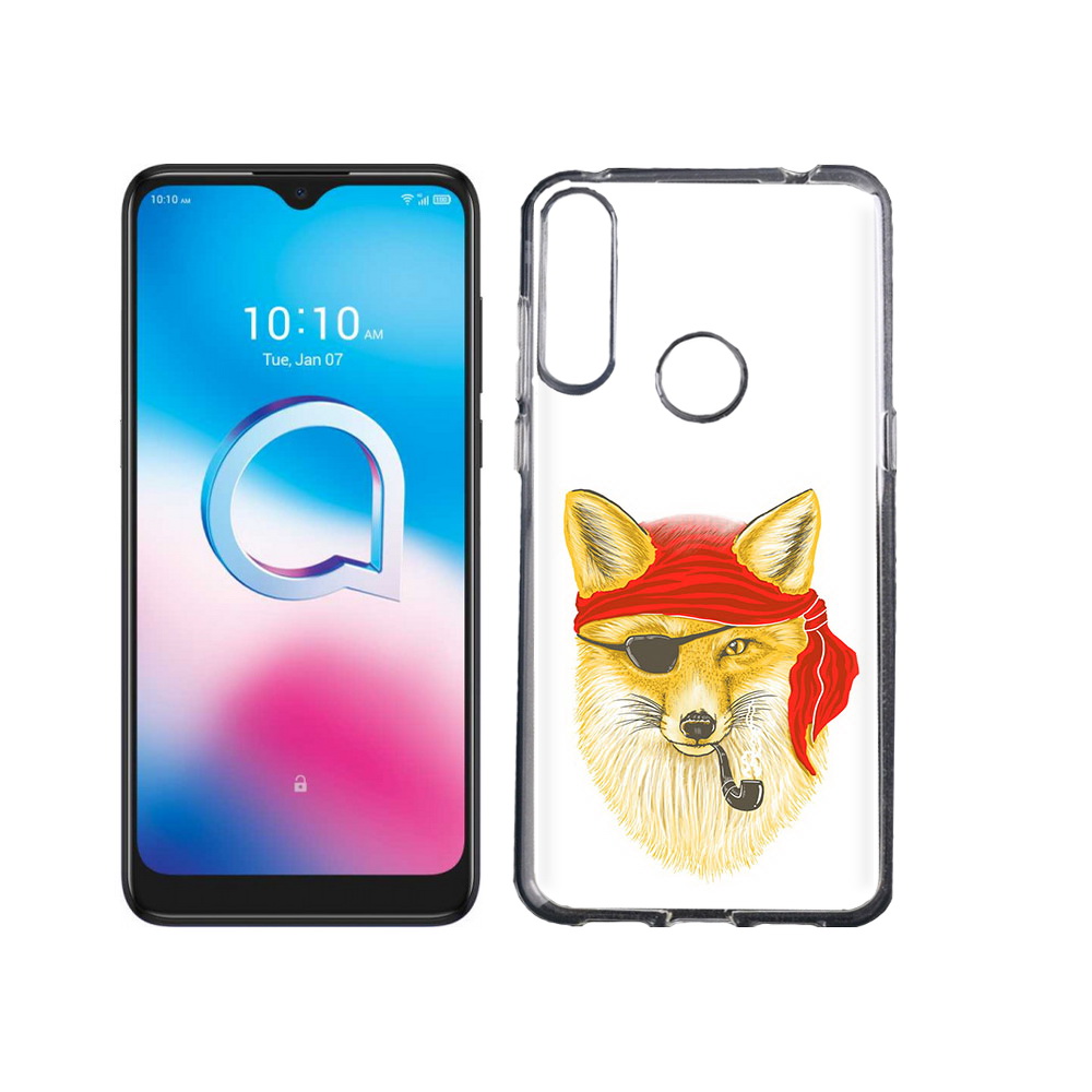 

Чехол MyPads Tocco для Alcatel 3L (2020) 5029Y лиса-пират (PT159035.666.440), Tocco