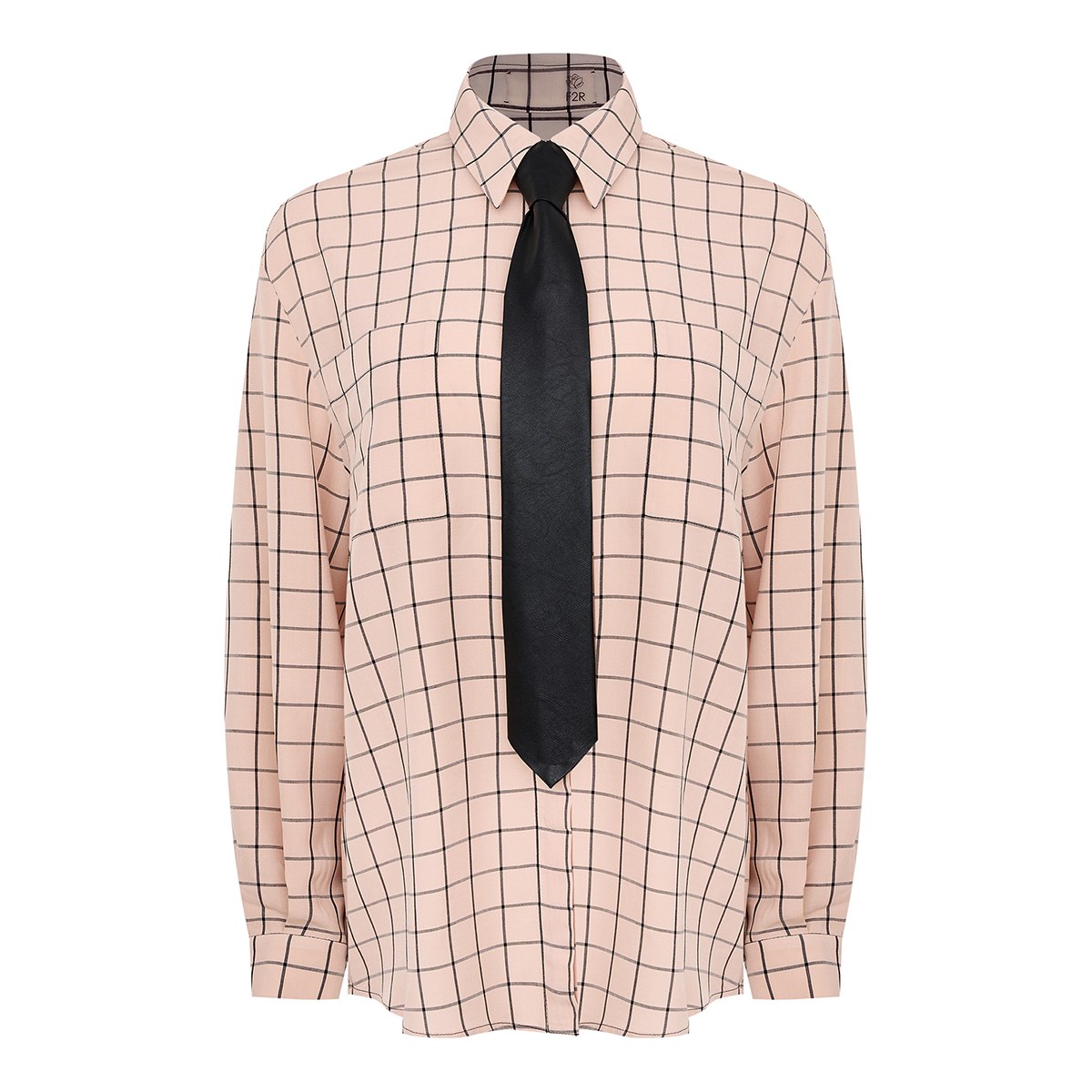 

Рубашка женская F2r 30573 бежевая M/L, Бежевый, 30573
