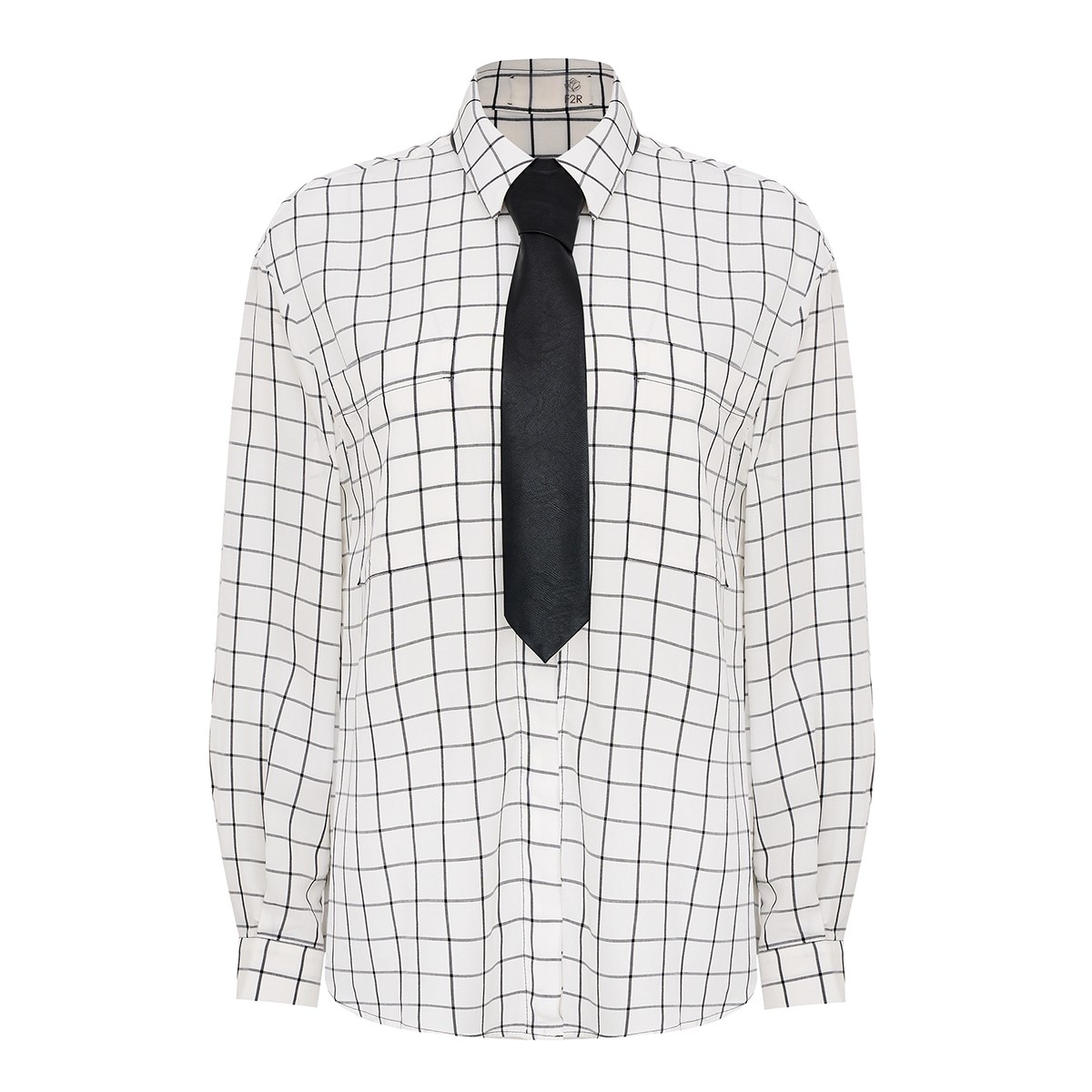 

Рубашка женская F2r 30574 белая M/L, Белый, 30574