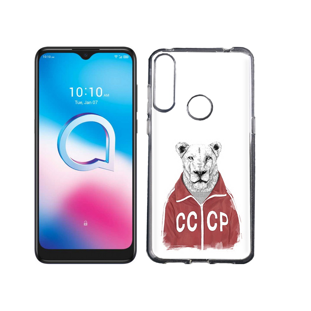 

Чехол MyPads Tocco для Alcatel 3L (2020) 5029Y львица ссср (PT159035.666.450), Tocco