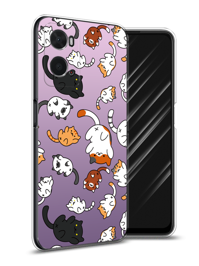 

Чехол Awog на Oppo A36 "Котопад", Разноцветный, 259950-7