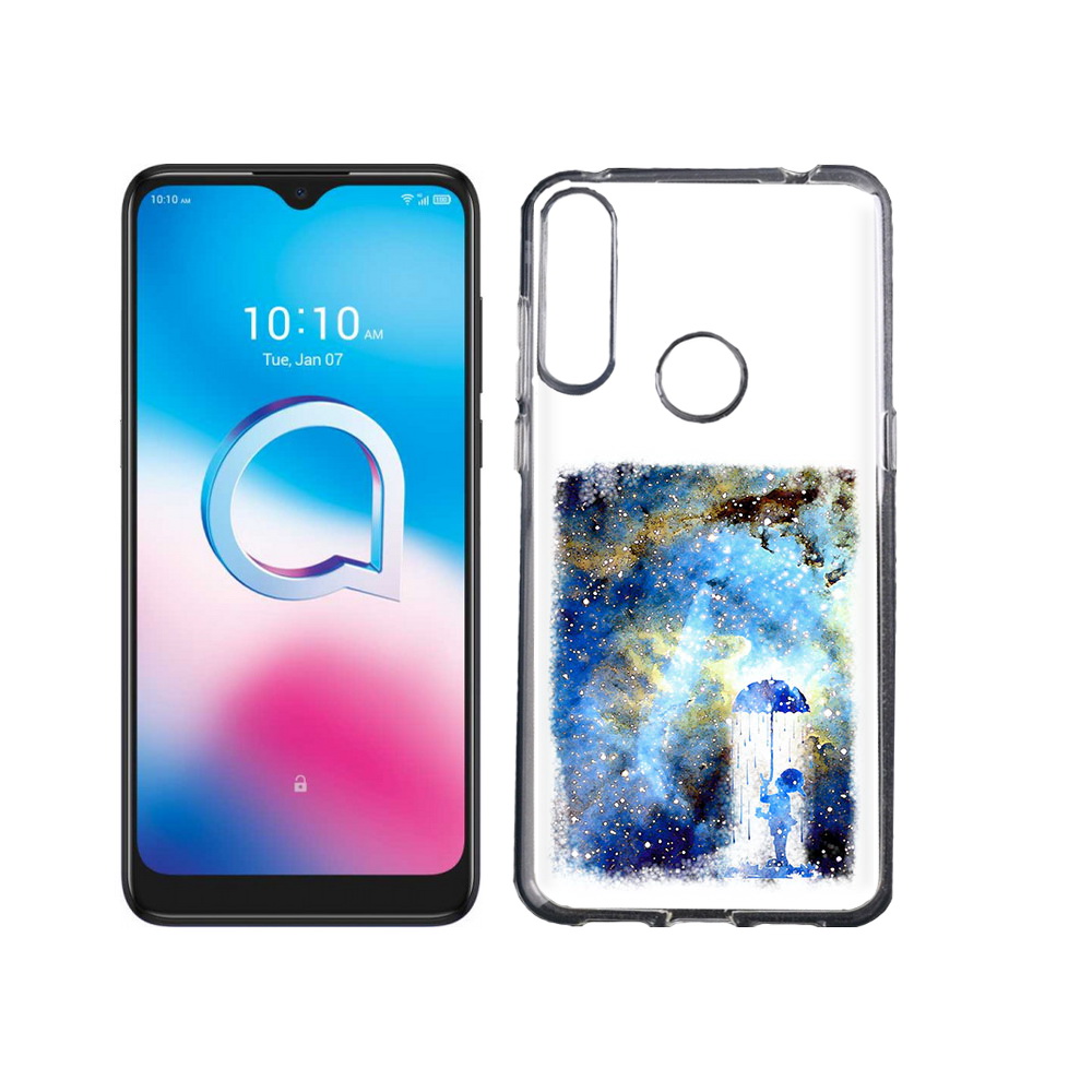 

Чехол MyPads Tocco для Alcatel 3L (2020) 5029Y мальчик в небе (PT159035.666.455), Tocco