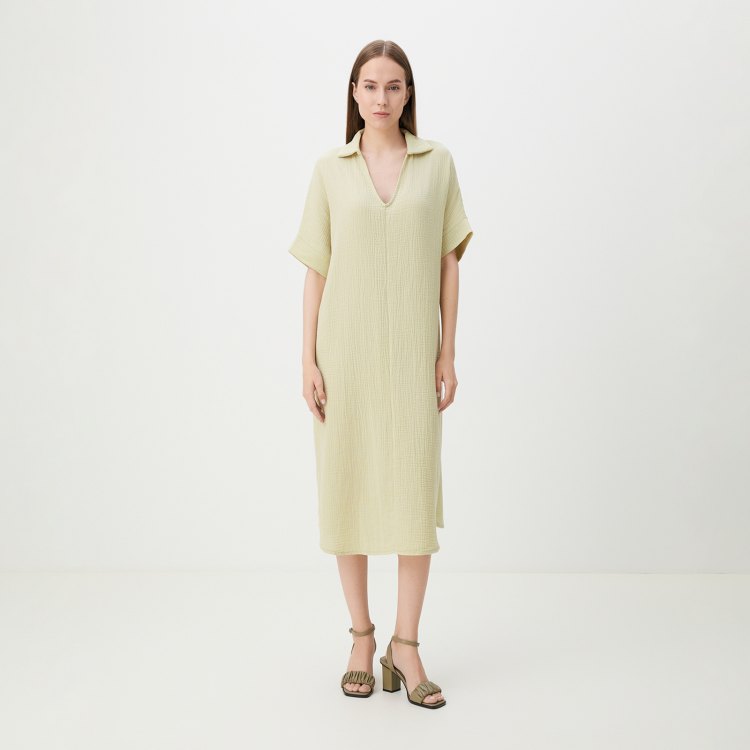 

Платье женское Maison David BLN917 зеленое S, Зеленый, BLN917